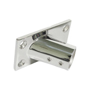 Thicken 316 Stainless Steel 60-Degree Square Tube Base Marine Boat Hardwares, Specifications: 22mm