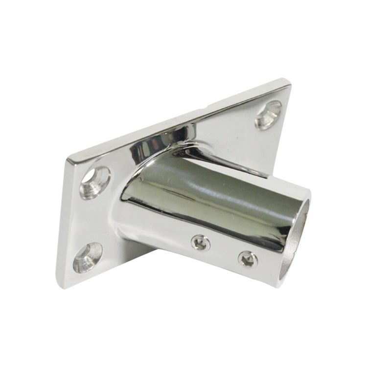 Thicken 316 Stainless Steel 60-Degree Square Tube Base Marine Boat Hardwares, Specifications: 22mm