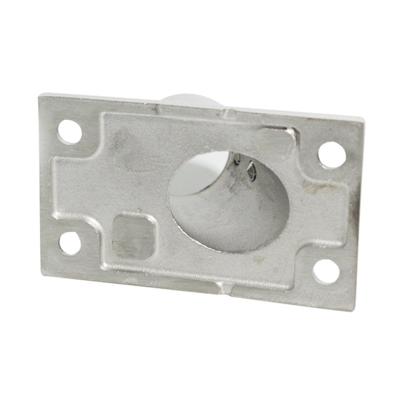 Thicken 316 Stainless Steel 60-Degree Square Tube Base Marine Boat Hardwares, Specifications: 22mm