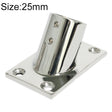 Thicken 316 Stainless Steel 60-Degree Square Tube Base Marine Boat Hardwares, Specifications: 25mm - Marine Accessories & Parts by PMC TechLife | Online Shopping South Africa | PMC TechLife | Buy Now Pay Later Mobicred