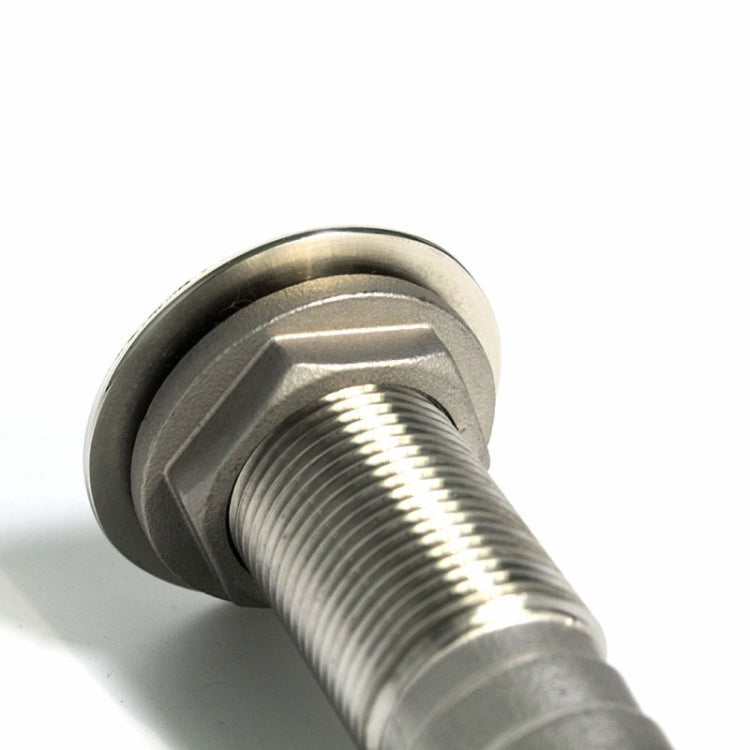 316 Stainless Steel Drain Pipe Tube Marine Drain Joint Fitting For Boat Yacht, Specification: 3/4inch