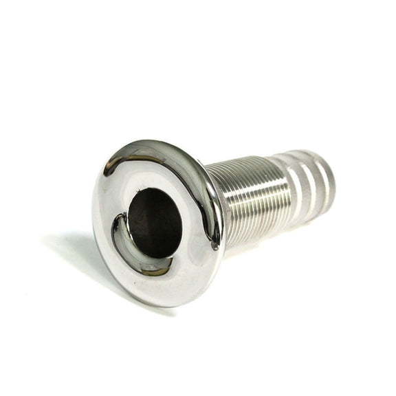 316 Stainless Steel Drain Pipe Tube Marine Drain Joint Fitting For Boat Yacht, Specification: 1inch