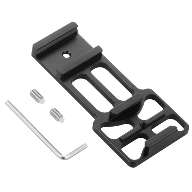 20mm Rail Side Mount for GoPro Hero11 Black / HERO10 Black /9 Black /8 Black /7 /6 /5 /5 Session /4 Session /4 /3+ /3 /2 /1, DJI Osmo Action and Other Action Cameras, Hunting Shot(Black)
