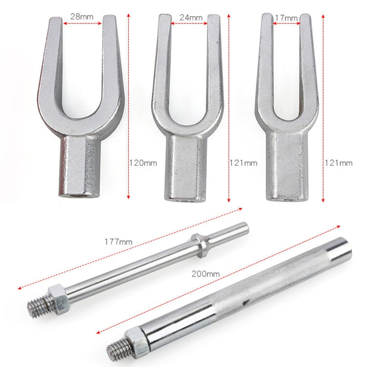 5 PCS / Set Ball Forklift Stick Car Ball Head Extractor Truck Ball Head Line Drawing Separator - Hand Tool Sets by PMC TechLife | Online Shopping South Africa | PMC TechLife | Buy Now Pay Later Mobicred