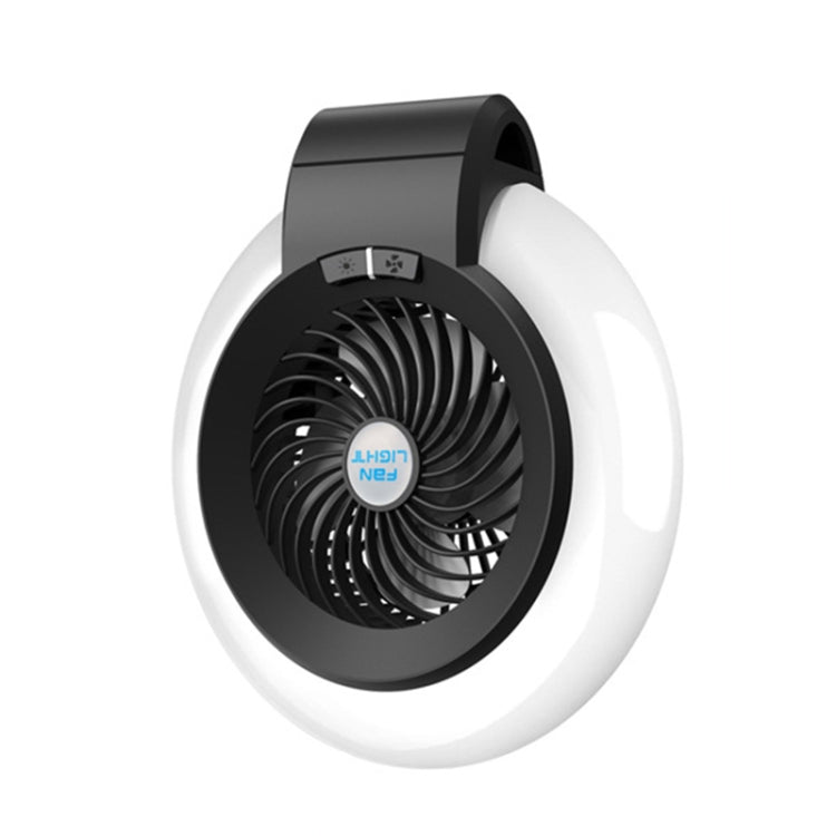TW-8003 Outdoor Camping Light Rechargeable Camping Portable Fan(Black) - free shipping - PMc TechLife - Order now!