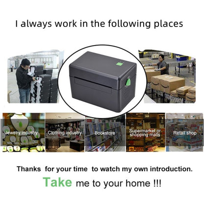 Xprinter XP-108B 4 Inch 108mm Label Printer Thermal Barcode Printer ,Model: USB - free shipping - PMC Jewellery - Order now!