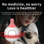 Outdoor Portable Ultrasonic Insect Repellent Pet Multifunctional Repellent(Black)