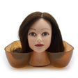 Potion Tank Shoulder Rest Hair Salon Curly Hair Perm Dye Transparent Shoulder Rest Hairdressing Tools(Brown) - free shipping - PMC TechLife - Order now!