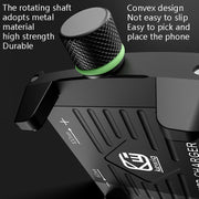 Kewig M6-S 12V Motorcycle Water-resistant Aluminum Alloy Mobile Phone Bracket With QC3.0 Fast Charging(Silver)