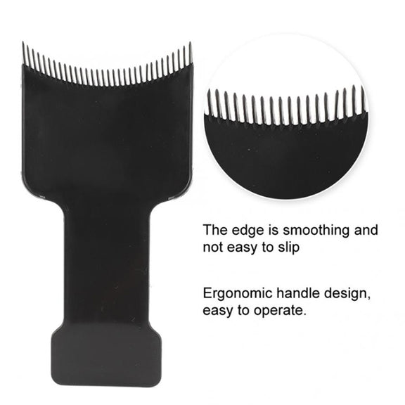 3 PCS S920 Highlighting and Coloring Brush Board Hair Care Insert Comb Hairdressing Tool(Small Black)