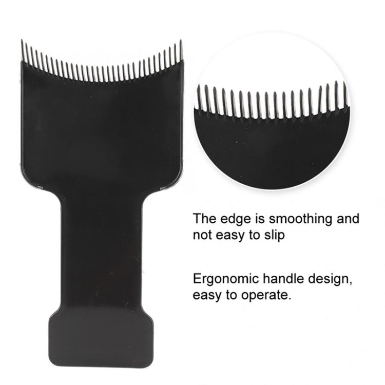 3 PCS S920 Highlighting and Coloring Brush Board Hair Care Insert Comb Hairdressing Tool(Small Black)