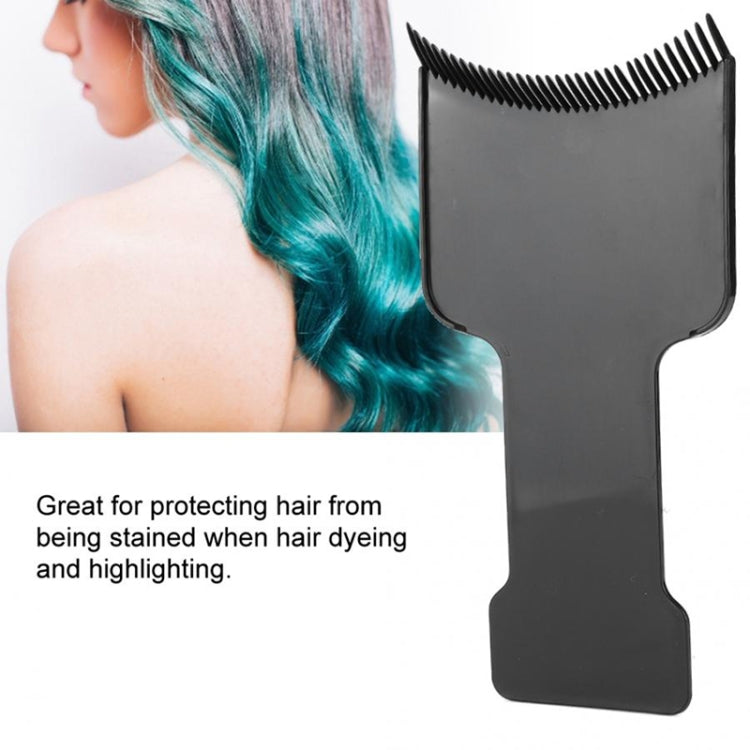 3 PCS S920 Highlighting and Coloring Brush Board Hair Care Insert Comb Hairdressing Tool(Medium Black)