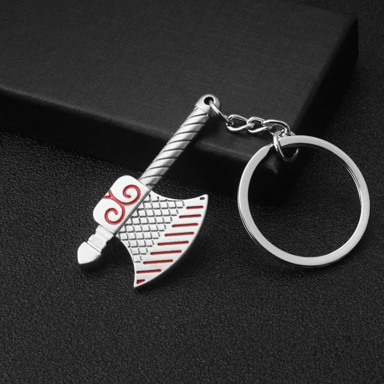 10 PCS Tool Metal Keychain Car Key Ring Pendant, Colour: H-388 Thread Ax - Key Rings by PMC Jewellery | Online Shopping South Africa | PMC Jewellery | Buy Now Pay Later Mobicred