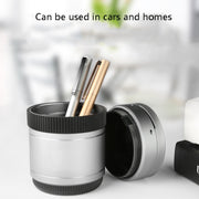 BEN.JACK Ashtray With Cover Personality Multi-Function Universal Car Ashtray(Silver)