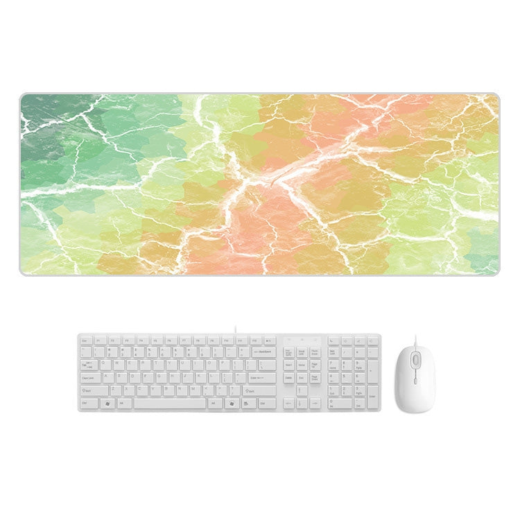 400x900x4mm Marbling Wear-Resistant Rubber Mouse Pad(Rainbow Marble) - Mouse Pads by PMC TechLife | Online Shopping South Africa | PMC TechLife | Buy Now Pay Later Mobicred