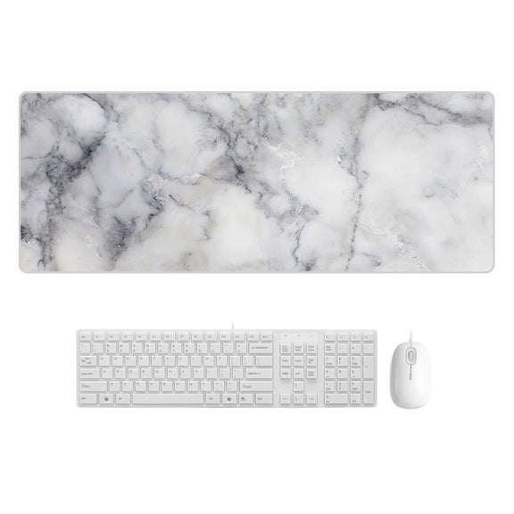 400x900x5mm Marbling Wear-Resistant Rubber Mouse Pad(Granite Marble)