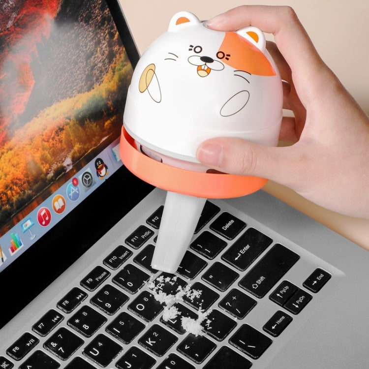 M18 USB Portable Mini Vacuum Cleaner Desktop Keyboard Handheld Cleaner(Cat)