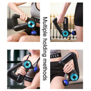 SL-8890 Triangle Fascia Muscle Relaxer Household Electric Fitness Massager, Specification: US Plug(Red)
