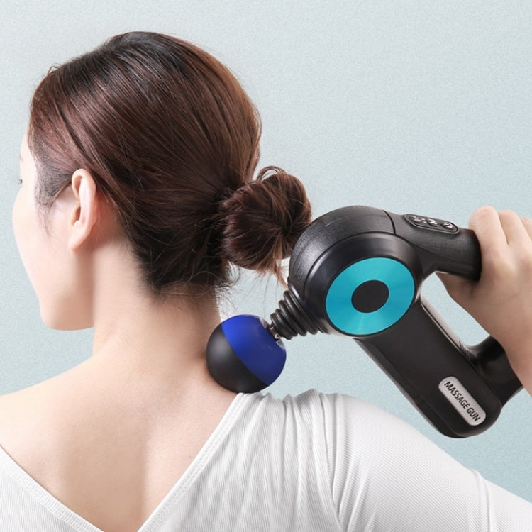 SL-8890 Triangle Fascia Muscle Relaxer Household Electric Fitness Massager, Specification: US Plug(Blue) - free shipping - PMC TechLife - Order now!