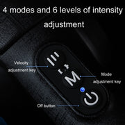 SL-8890 Triangle Fascia Muscle Relaxer Household Electric Fitness Massager, Specification: AU Plug(Blue)