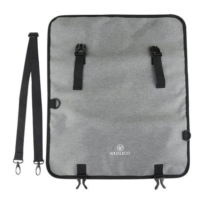 WESSLECO Chef Knife Tool Storage Bag Oxford Cloth Knife Bag(Gray) - Storage Bags by WESSLECO | Online Shopping South Africa | PMC Jewellery | Buy Now Pay Later Mobicred