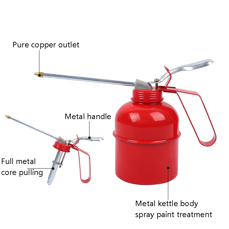 4 PCS CY-0085 Home Long Mouth Injection Device Machine Oil Pot Manual Lubrication Gear Oil Filler, Style: Metal 500ml - Hand Tool Sets by PMC TechLife | Online Shopping South Africa | PMC TechLife | Buy Now Pay Later Mobicred