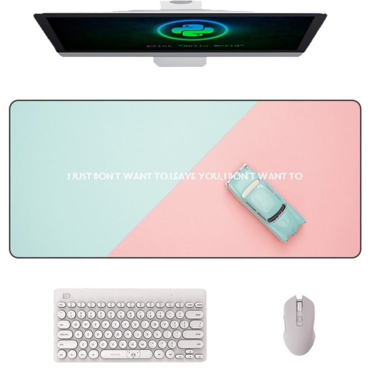 300x800x5mm AM-DM01 Rubber Protect The Wrist Anti-Slip Office Study Mouse Pad( 29)