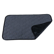 2 PCS 50x40cm Car Pet Injection Pad Water-resistant Pad Cat Dog Sofa Water-resistant Diapholic Carpet Water Absorbing Pad(Gray)