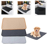60x45cm Car Pet Injection Pad Water-resistant Pad Cat Dog Sofa Water-resistant Diapholic Carpet Water Absorbing Pad(Light Grey)