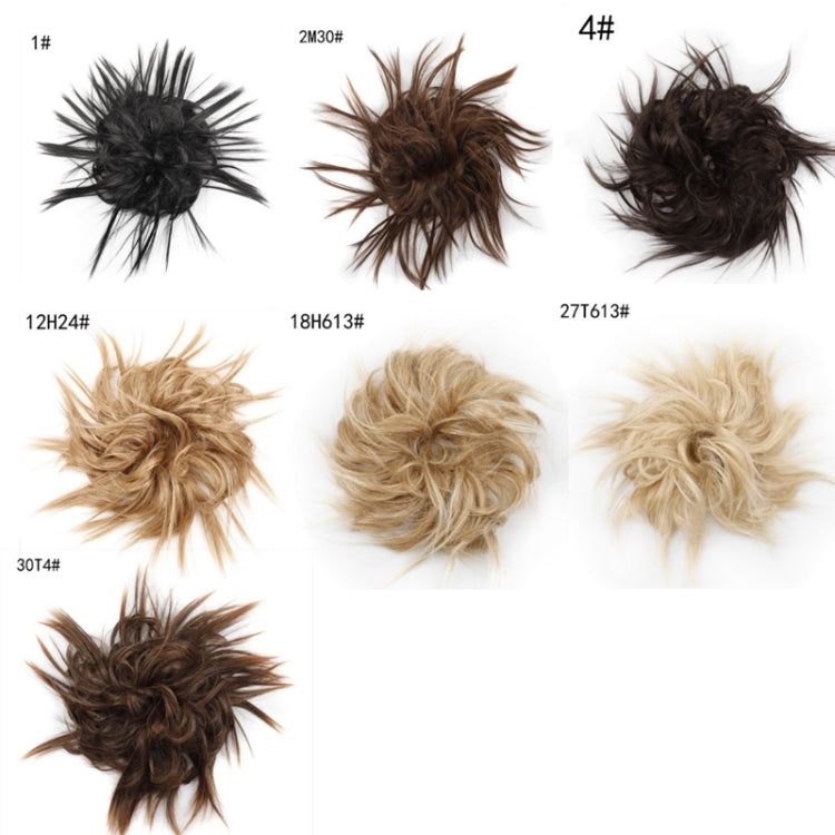 Personality Messy Cocktail Hair Circle Wig Curly Hair Circle(Q17-12H24)