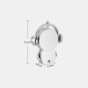 Y01 Metal Musician Car Cartoon Style U Disk, Capacity: 8GB(Rose Gold)