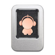 Y01 Metal Musician Car Cartoon Style U Disk, Capacity: 8GB(Silver)