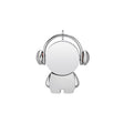 Y01 Metal Musician Car Cartoon Style U Disk, Capacity: 16GB(Silver) - USB Flash Drives by PMc TechLife | Online Shopping South Africa | PMc TechLife | Buy Now Pay Later Mobicred