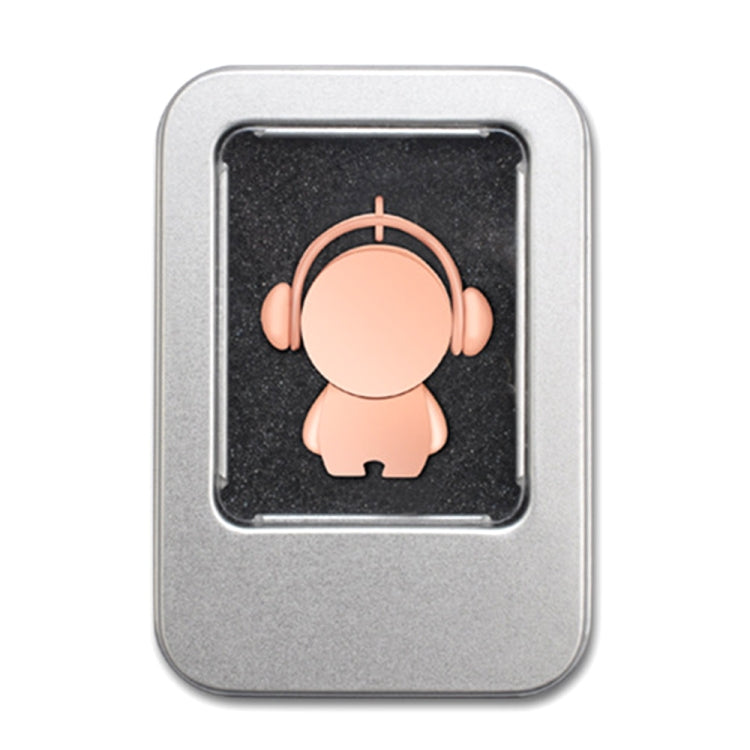 Y01 Metal Musician Car Cartoon Style U Disk, Capacity: 16GB(Silver)