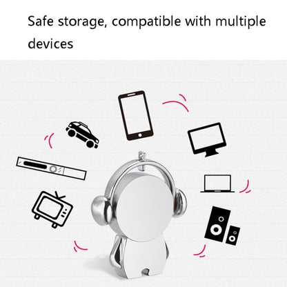 Y01 Metal Musician Car Cartoon Style U Disk, Capacity: 16GB(Rose Gold) - USB Flash Drives by PMC Jewellery | Online Shopping South Africa | PMC Jewellery | Buy Now Pay Later Mobicred