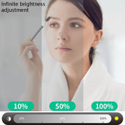 LED Makeup Mirror Light Beauty Fill Light Hand Sweep Sensor Mirror Front Light, Power source: 14 Bulbs(Natural White)
