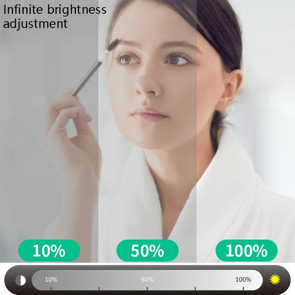 LED Makeup Mirror Light Beauty Fill Light Hand Sweep Sensor Mirror Front Light, Power source: 14 Bulbs(Natural White)