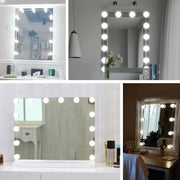 LED Makeup Lamp Mirror Front Beauty Fill Light Hand Sweep Sensation Lamp, Power source: 10 Bulbs