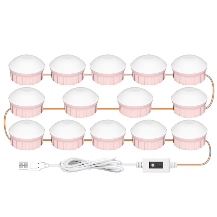 LED Makeup Lamp Mirror Front Beauty Fill Light Hand Sweep Sensation Lamp, Power source: 14 Bulbs - Sensor LED Lights by PMC TechLife | Online Shopping South Africa | PMC TechLife | Buy Now Pay Later Mobicred