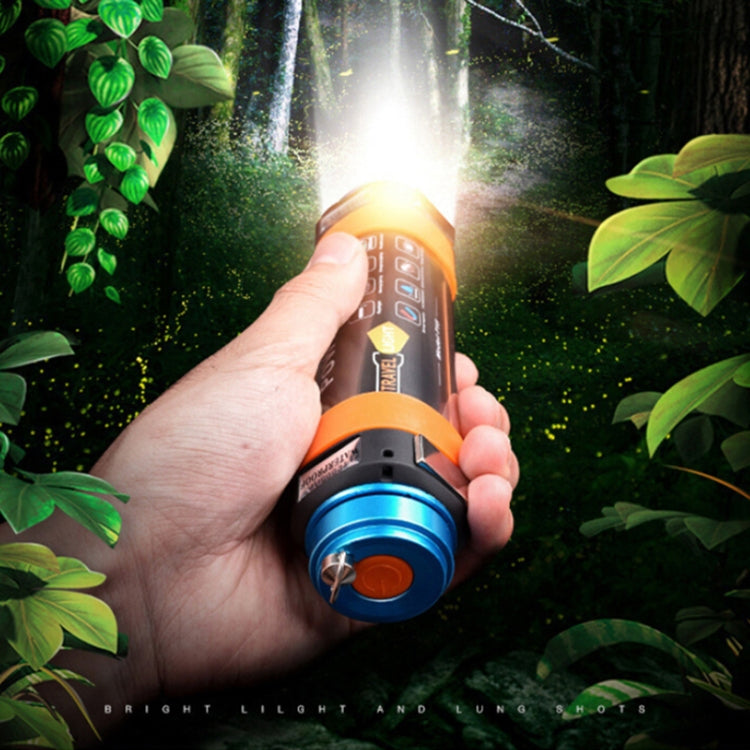 T25 Outdoor LED Camping Light Multi-Function Emergency IP68 Water-resistant Flashlight with Mosquito Repellent / Warning Function