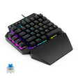 K700 44 Keys RGB Luminous Switchable Axis Gaming One-Handed Keyboard, Cable Length: 1m(Blue Shaft) - Wired Keyboard by PMC TechLife | Online Shopping South Africa | PMC TechLife | Buy Now Pay Later Mobicred