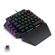 K700 44 Keys RGB Luminous Switchable Axis Gaming One-Handed Keyboard, Cable Length: 1m(Tea Shaft) - Wired Keyboard by PMC TechLife | Online Shopping South Africa | PMC TechLife | Buy Now Pay Later Mobicred