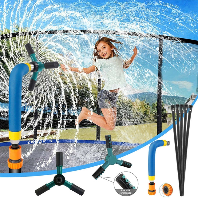 Trampoline 360 Degree Automatic Rotating Sprinkler Gardening Water Toy,Size:  Large (Green) - Watering & Irrigation by PMc TechLife | Online Shopping South Africa | PMc TechLife | Buy Now Pay Later Mobicred