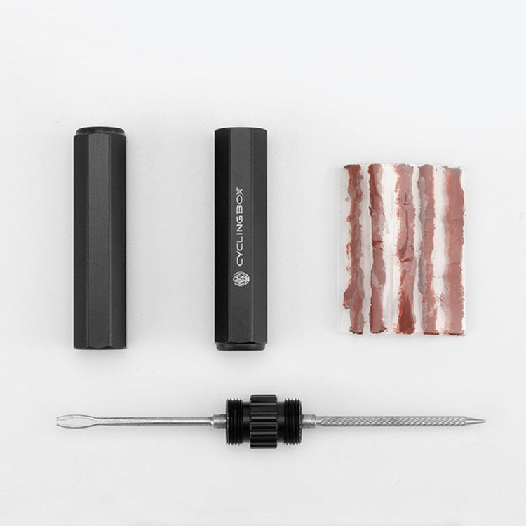 CYCLINGBOX Bicycle Repair Tool Portable Emergency Tire Strip Maintenance Tire Rod(Black) - Maintenance tools by CYCLINGBOX | Online Shopping South Africa | PMc TechLife | Buy Now Pay Later Mobicred