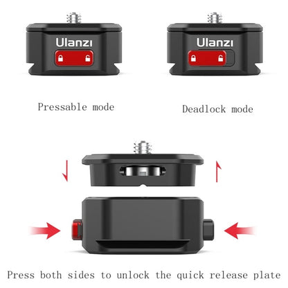 Ulanzi Claw SLR Mirrorless Sports Camera Quick Release System 2333 Aka Quick Release Plate - free shipping - PMC Jewellery - Order now!