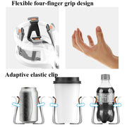 SHUNWEI SD-1038 Car Dual-Hole Water Cup Holder Cola Vacuum Flask Holder One For Two Beverage Holders