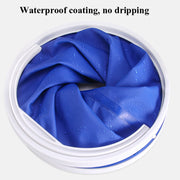3 PCS 11L Car Folding Telescopic Bucket Portable Car Washing Special Bucket Outdoor Travel Fishing Bucket