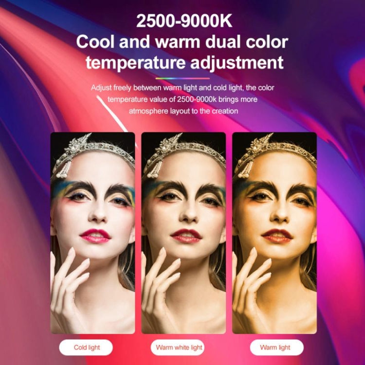 N69 2500-9000K+RGB Camera Fill Light Small Full Color Photography Light Portable Handheld Night Light LED Pocket Light -  by PMC TechLife | Online Shopping South Africa | PMC TechLife | Buy Now Pay Later Mobicred