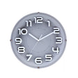 12 Inch Living Room Silent Wall Clock Round Stereo 3D Digital Wall Clock(Gray) - free shipping - PMc TechLife - Order now!