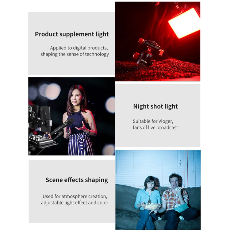 Ulanzi VIJIM VL196 Pocket Portable Full Color RGB Fill Light Hand-Held Photography Live Light - free shipping - PMC Jewellery - Order now!